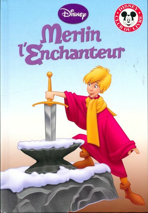 Livrenpoche : Merlin l'enchanteur - Walt Disney, Mathieu Lebreton - Livre