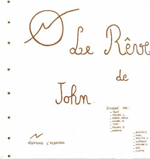 Livrenpoche : Le rêve de John - Collectif - Livre