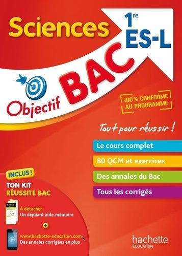 Livrenpoche : Objectif bac sciences 1res l/es - Jérôme Barbessou - Livre