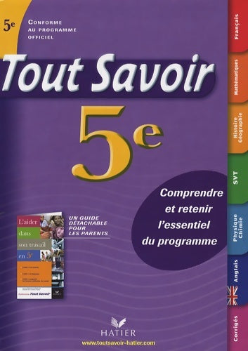 Livrenpoche : Tout savoir en 5e édition 2007 - Pierre Assouline - Livre