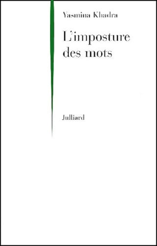 Livrenpoche : L'imposture des mots - Yasmina Khadra - Livre