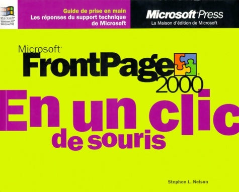 Livrenpoche : Microsoft frontpage 2000 en un clic de souris - Stephen L. Nelson - Livre