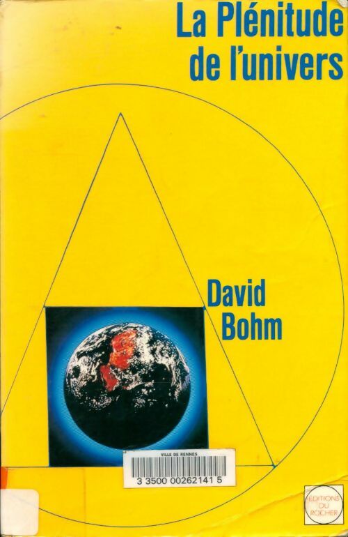 Livrenpoche : La plénitude de l'univers - David Bohm - Livre