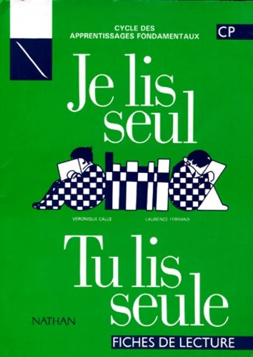 Livrenpoche : Je lis seul tu lis seule - Calle - Livre