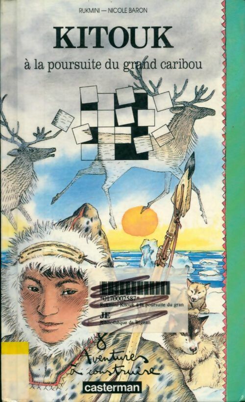 Livrenpoche : Kitouk à la poursuite du grand caribou - Rukmini - Livre