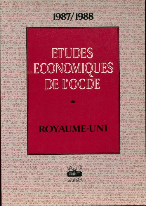 Livrenpoche : Études économiques de l'OCDE : Royaume-Uni - Collectif - Livre