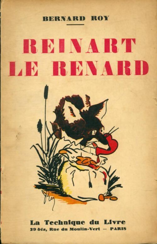 Livrenpoche : Reinart le renard - Bernard Roy - Livre
