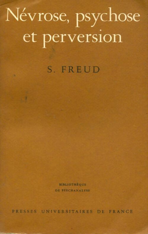 Livrenpoche : Névrose, psychose et perversion - Sigmund Freud - Livre