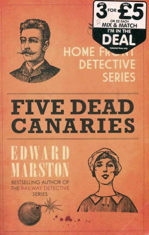 Livrenpoche : Five dead canaries - Edward Marston - Livre