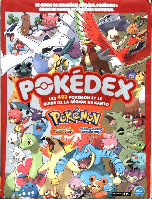 Livrenpoche : Pokédex. Les 493 Pokémon et le guide de la région de Kanto - Collectif - Livre