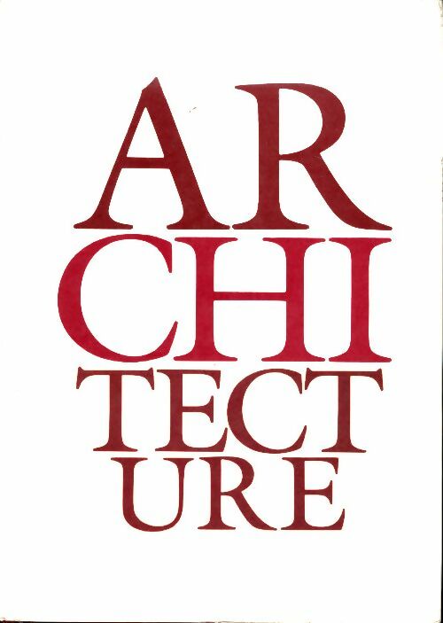 Livrenpoche : Principes d'analyse scientifique. Architecture. Vocabulaire typologique - Jean-Marie Pérouse de Montclos - Livre