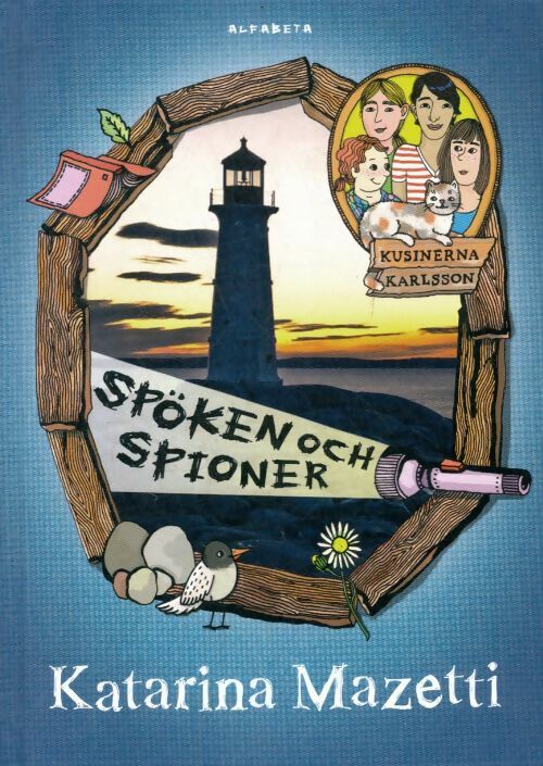 Livrenpoche : Kusinerna karlsson : Spöken och spioner - Katarina Mazetti - Livre