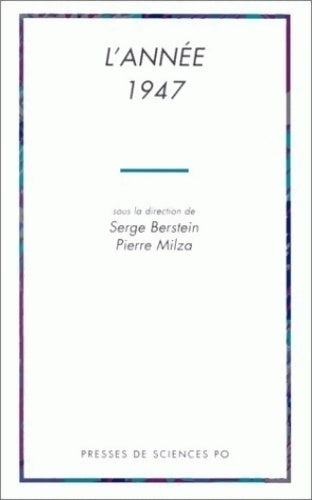 Livrenpoche : L'année 1947 - Berstein - Livre