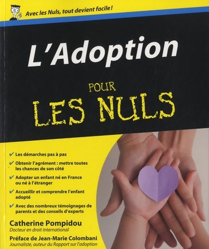 Livrenpoche : L'adoption pour les nuls - Catherine Pompidou - Livre