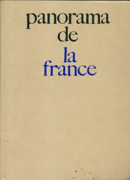 Livrenpoche : Panorama de la France - Collectif - Livre