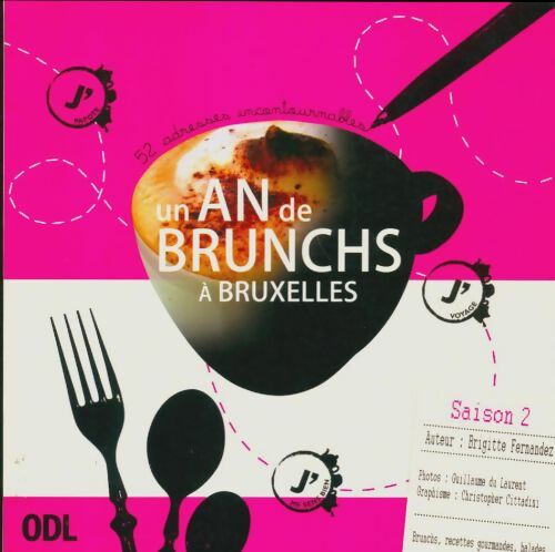 Livrenpoche : Un an de brunchs à bruxelles - Brigitte Fernandez - Livre