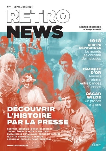 Livrenpoche : Retronews la revue : Découvrir l'histoire par la presse - Retronews - Livre