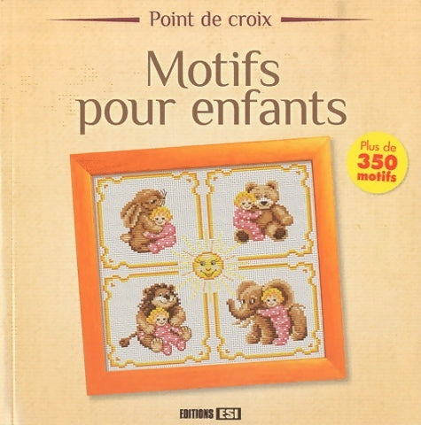 Livrenpoche : Motifs pour enfants : Point de croix - Brigitte Roquemont - Livre