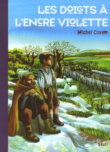 Livrenpoche : Les doigts à l'encre violette - Michel Cosem - Livre