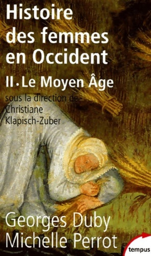 Livrenpoche : Histoire des femmes en Occident Tome II : Le Moyen Age - Georges Duby, Michelle Perrot - Livre