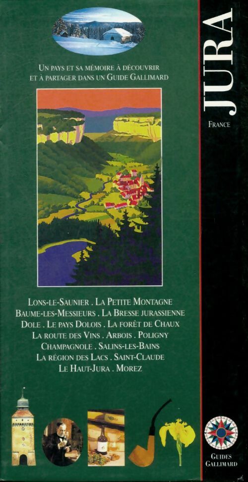 Livrenpoche : Jura - Guide Gallimard - Livre