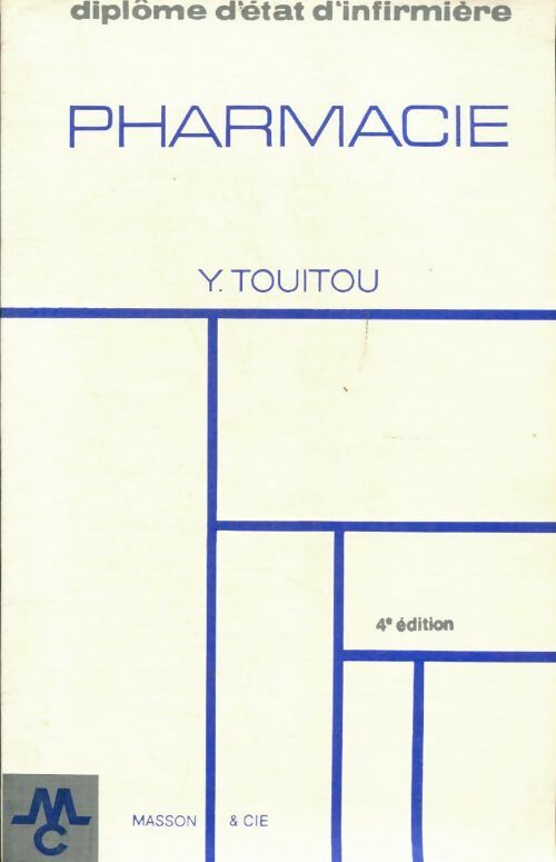 Livrenpoche : Pharmacie - Yvan Touitou - Livre
