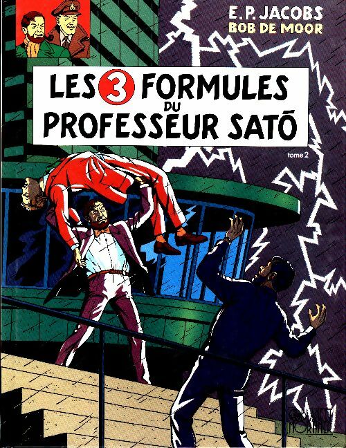 Livrenpoche : Les 3 formules du Professeur Sato Tome II - Edgar P. Jacobs - Livre
