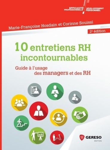 Livrenpoche : 10 entretiens rh incontournables : Guide à l'usage des managers et des rh - Corinne Souissi - Livre