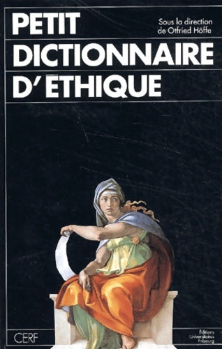 Livrenpoche : Petit dictionnaire d'Éthique - Otfried Höffe - Livre
