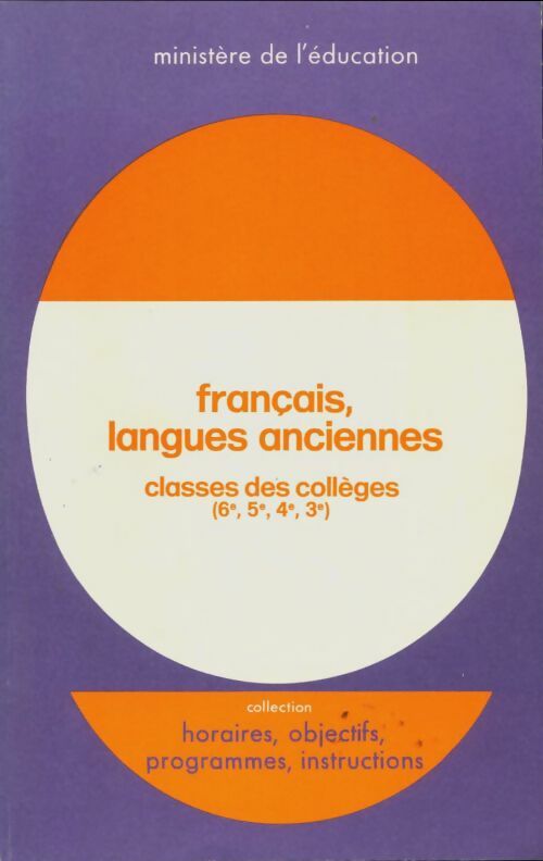 Livrenpoche : Français, langues anciennes collège - Collectif - Livre