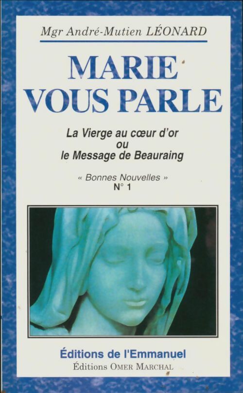 Livrenpoche : Marie vous parle - André-Mutien Leonard - Livre