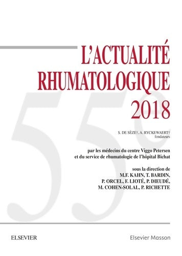 Livrenpoche : L'actualité rhumatologique 2018 - Marcel-francis Kahn - Livre
