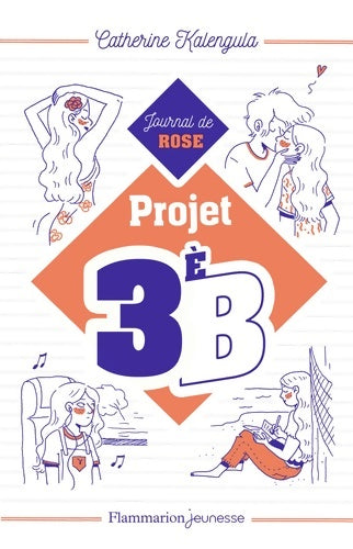 Livrenpoche : Projet 3è b : Journal de rose (1) - Catherine Kalengula - Livre