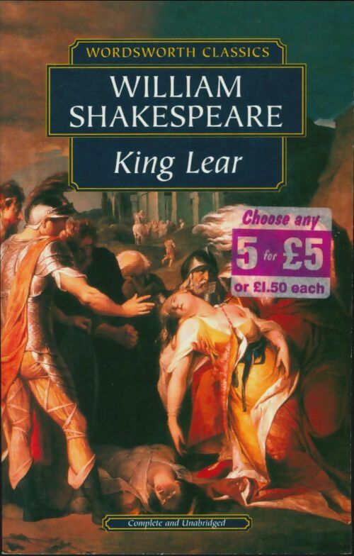 Livrenpoche : King lear - William Shakespeare - Livre