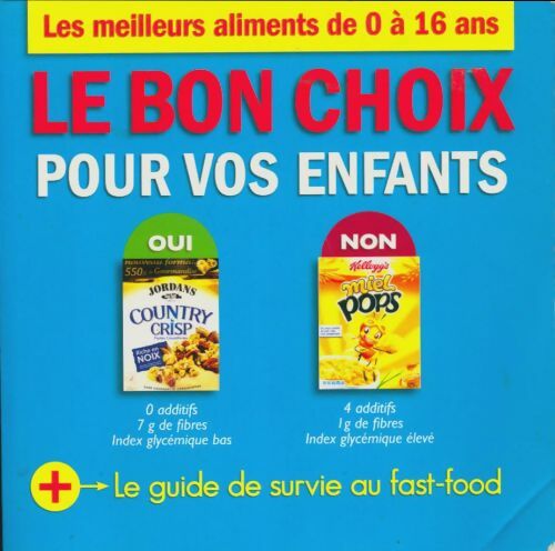 Livrenpoche : Le bon choix pour vos enfants - La Nutrition - Livre