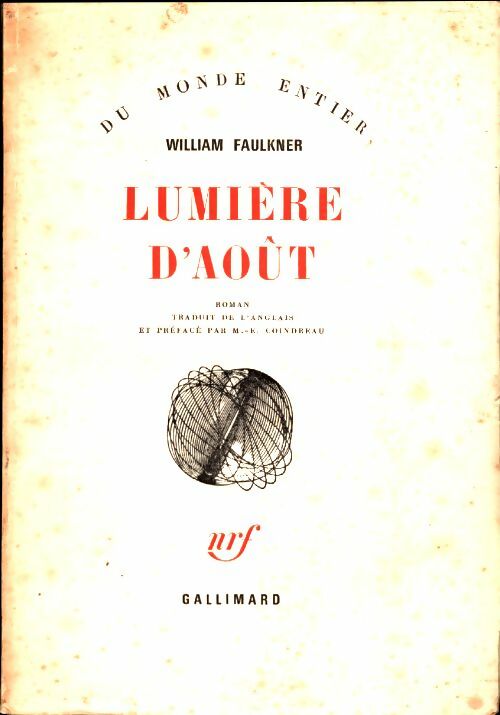 Livrenpoche : Lumière d'août - William Faulkner - Livre