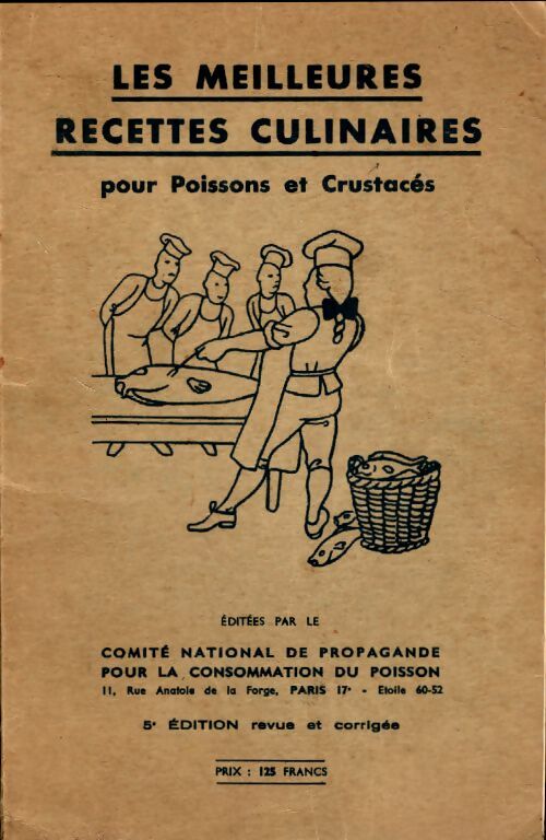 Livrenpoche : Les meilleures recettes culinaires pour poissons et crustacés - Collectif - Livre