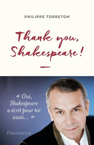 Livrenpoche : Thank you, Shakespeare ! - Philippe Torreton - Livre