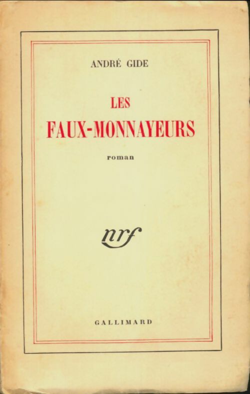 Livrenpoche : Les faux-monnayeurs - André Gide - Livre