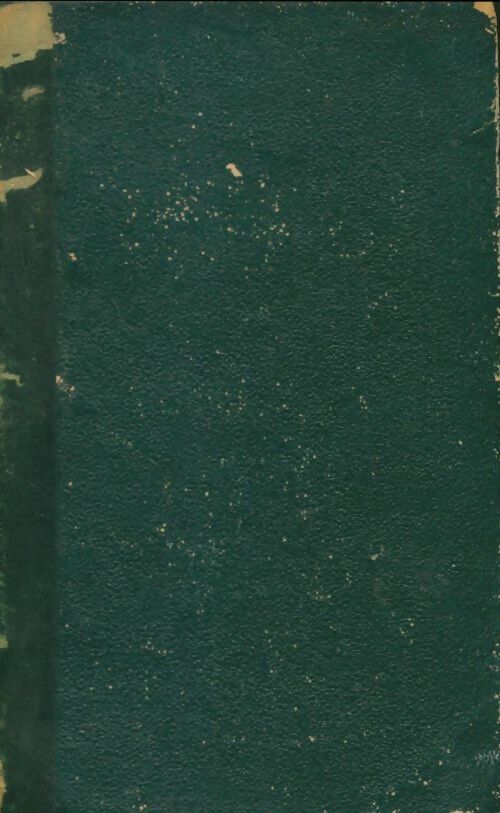 Livrenpoche : Cours de littérature dramatique Tome V - Saint-Marc Girardin - Livre