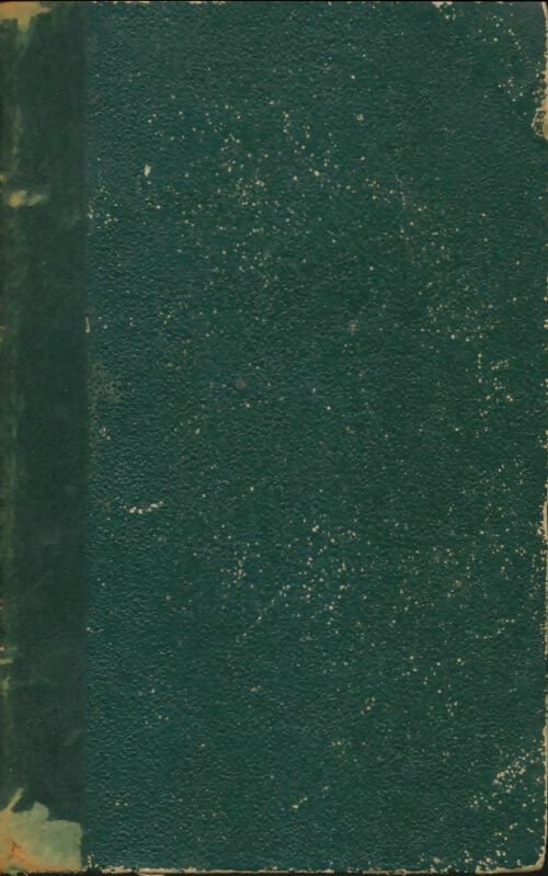 Livrenpoche : Cours de littérature dramatique Tome I - Saint-Marc Girardin - Livre