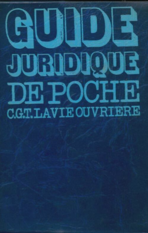 Livrenpoche : Guide juridique de poche 1979 - Collectif - Livre