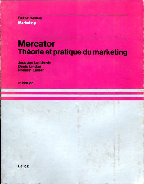 Livrenpoche : Mercator. Théorie et pratique du marketing - Collectif - Livre