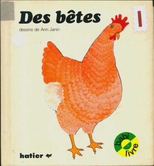 Livrenpoche : Des bêtes - Ann Janin - Livre