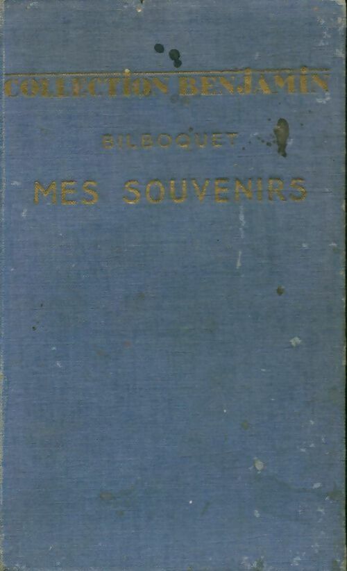 Livrenpoche : Mes souvenirs - Bilboquet - Livre