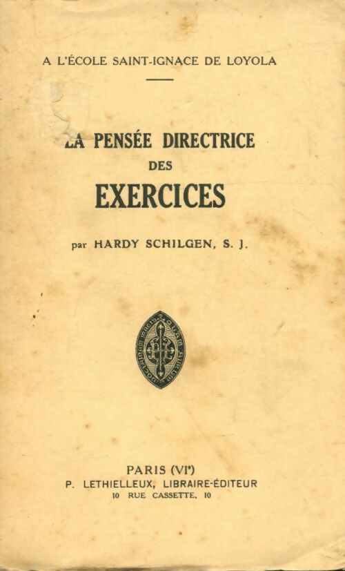 Livrenpoche : La pensée directive des exercices - Hardy Schilgen - Livre