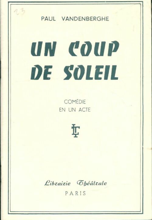 Livrenpoche : Un coup de soleil - Paul Vandenberghe - Livre