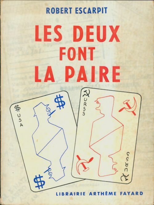 Livrenpoche : Les deux font la paire - Robert Escarpit - Livre