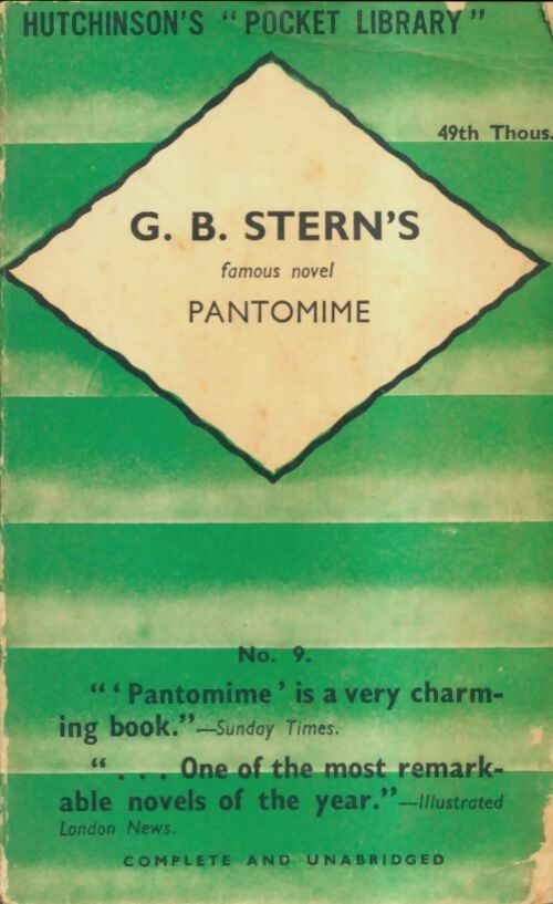Livrenpoche : Pantomine - G.B Stern'S - Livre