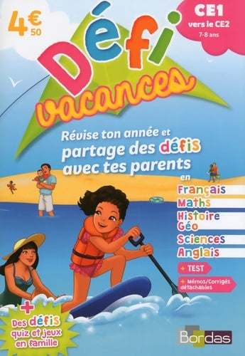 Livrenpoche : Défivacances CE1 vers ce2- cahier de vacances - Marie-laure Fauquet-gobin - Livre